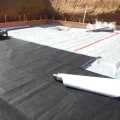 What is the purpose of a waterproof membrane?