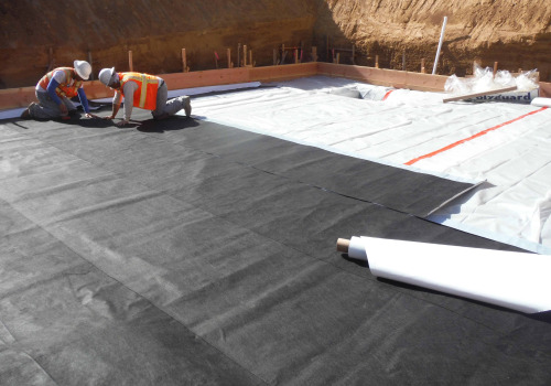 What is the purpose of a waterproof membrane?